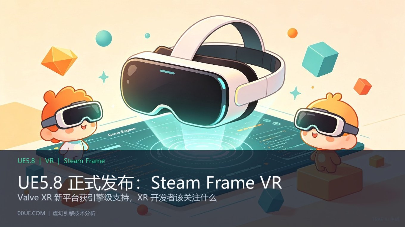 UE5.8 Steam Frame VR cover image