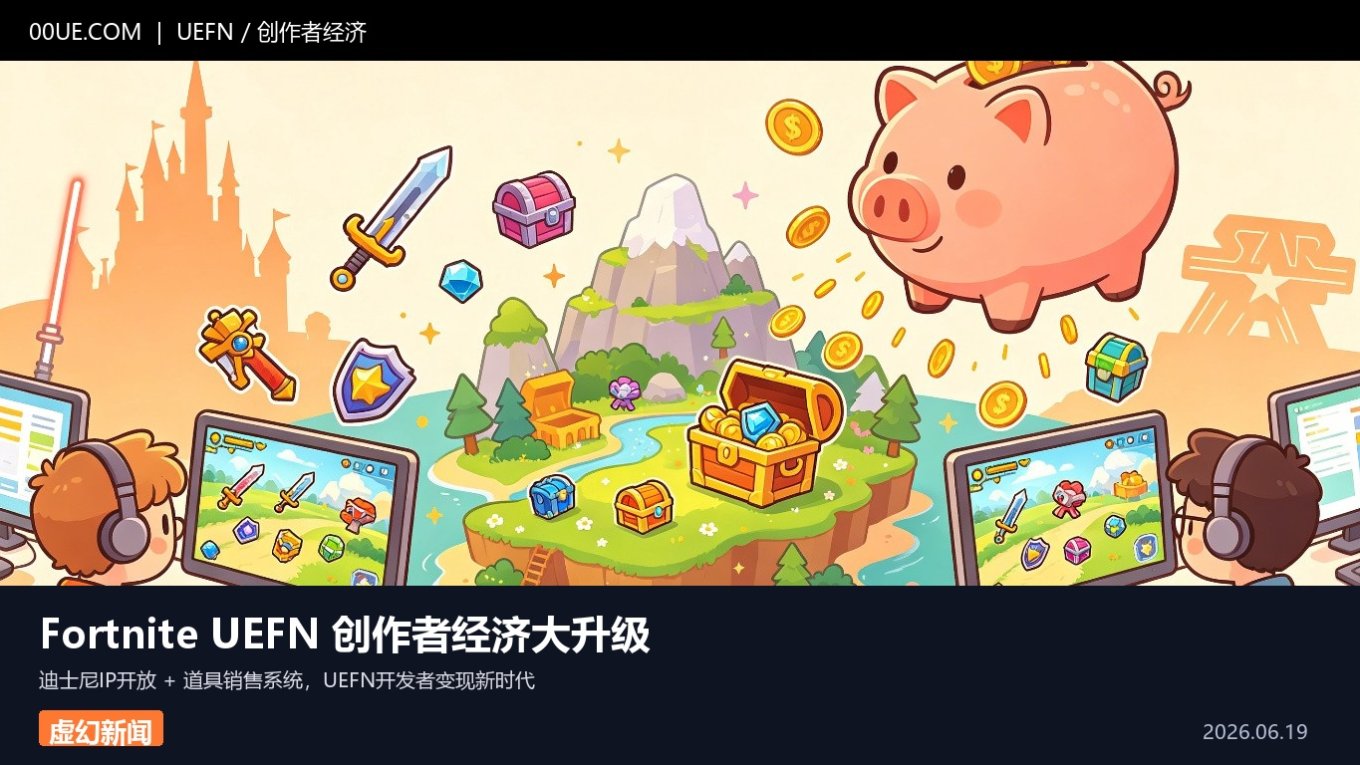 Fortnite UEFN creator economy upgrade cover