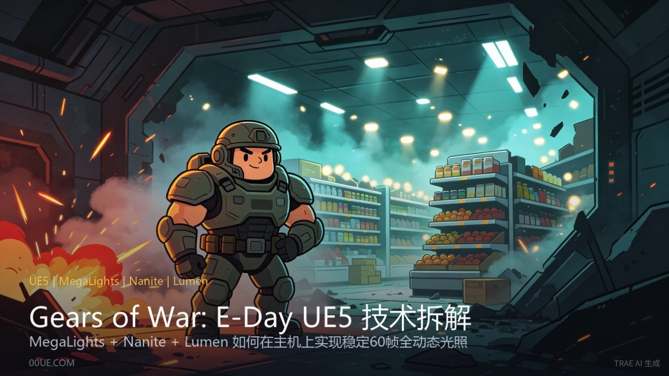Gears of War E-Day UE5 技术拆解封面图