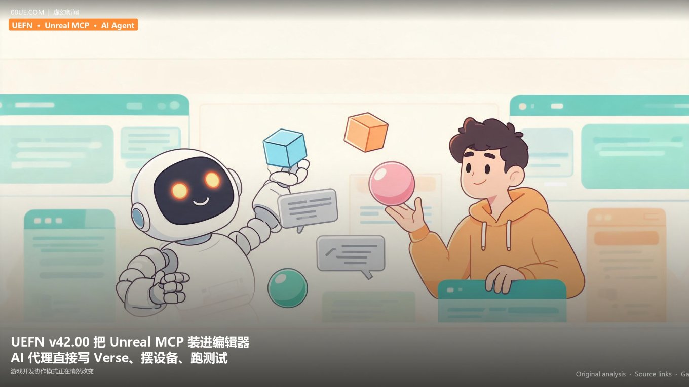 UEFN v42.00 Unreal MCP 集成封面图